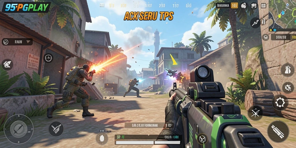 Tampilan seru gameplay 95PGPLAY yang mendebarkan.