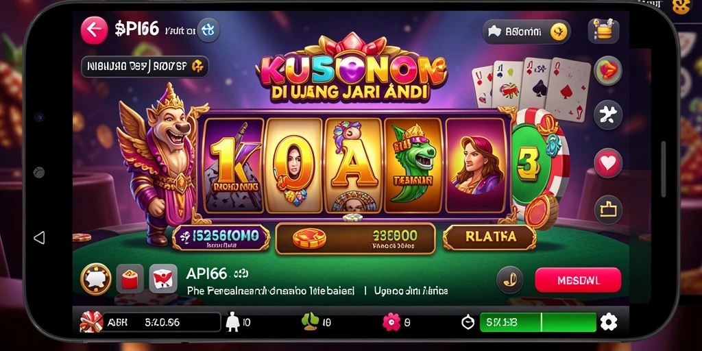 Screenshot utama API66 menampilkan gameplay kasino yang mendebarkan dan interaktif.