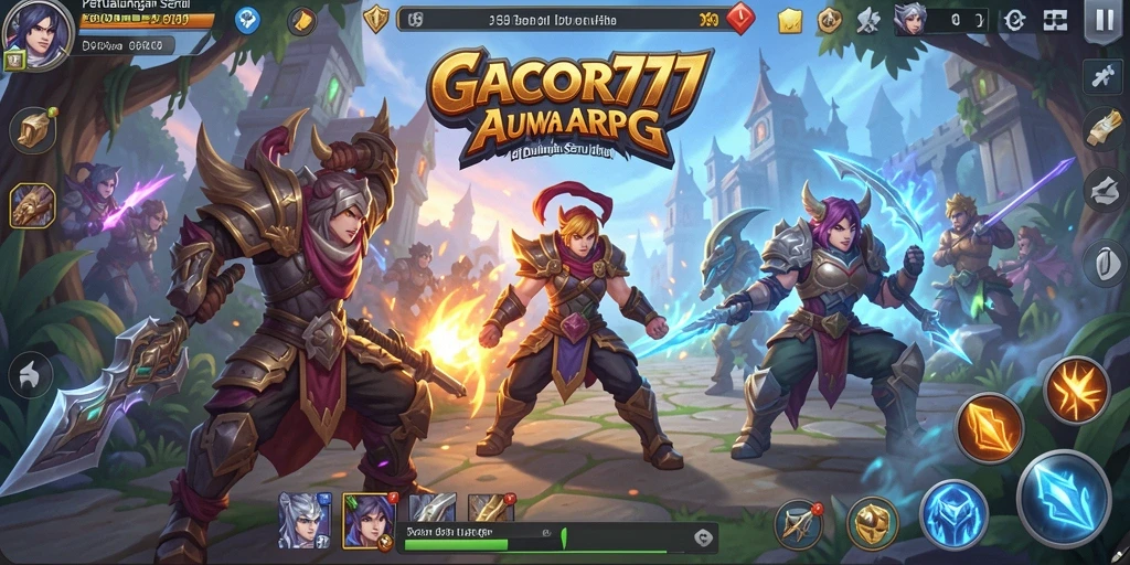 Gameplay GACOR777 yang penuh aksi dan tantangan.
