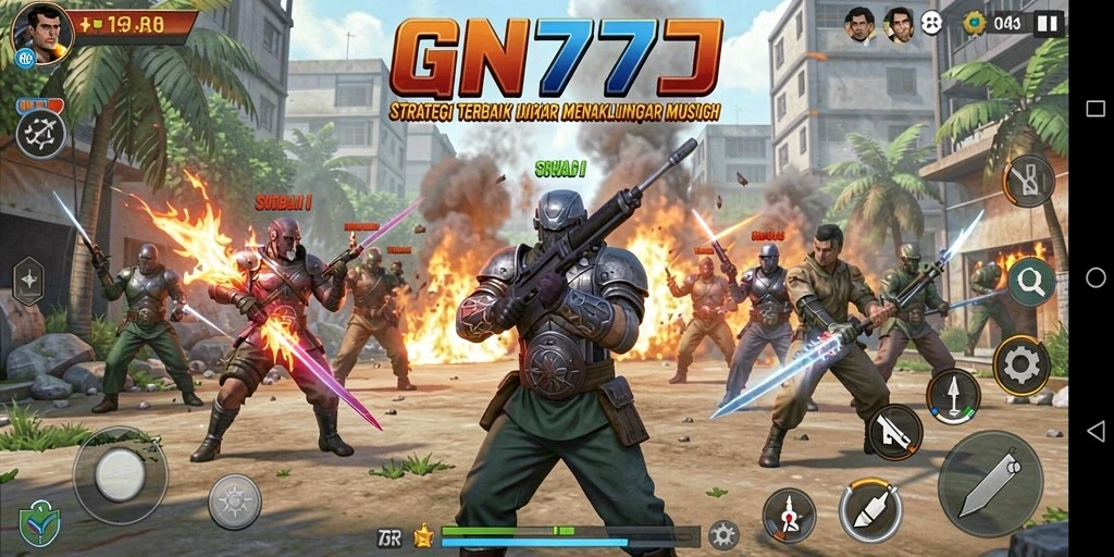 Tampilan gameplay GN777 dengan strategi yang dinamis dan menarik.