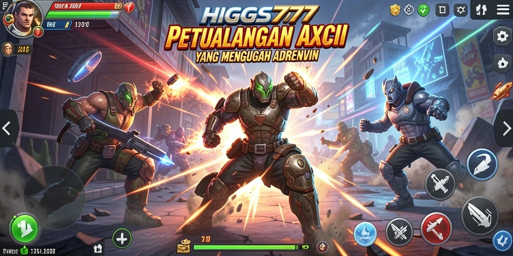 Tampilan gameplay HIGGS777 yang memikat dan penuh aksi.