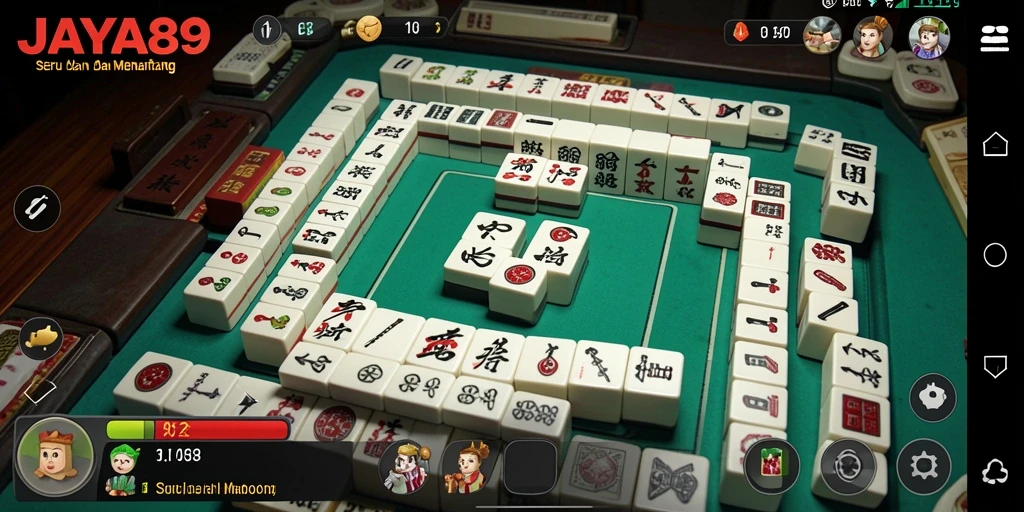Gameplay menantang dan seru dari JAYA89 dalam permainan Mahjong.