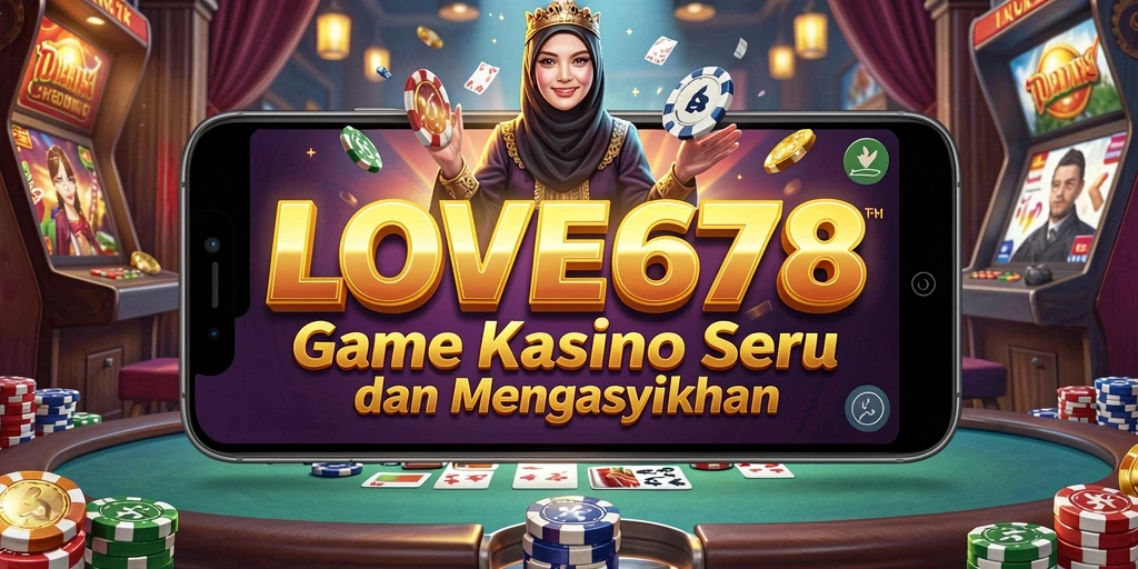 Tampilan gameplay LOVE678 yang menarik dan penuh aksi kasino.