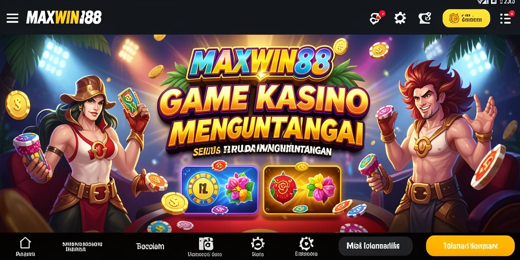 Tampilan menarik dari gameplay seru di MAXWIN88.