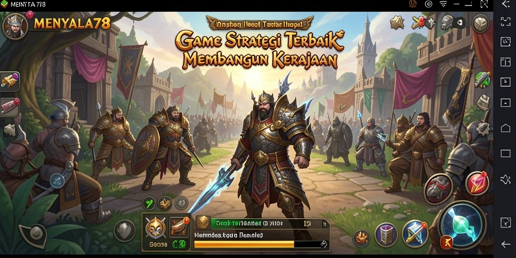 Tampilan mendebarkan dari gameplay <strong>MENYALA78</strong> yang penuh strategi.