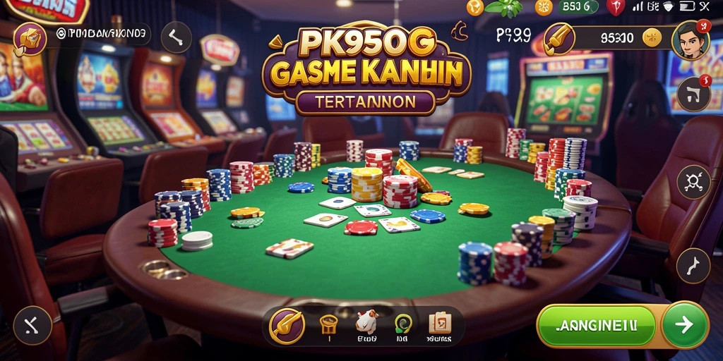 Tampilan gameplay menarik dari PK95 di Kasino.