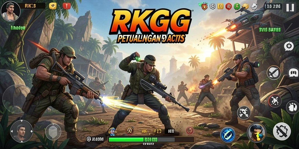 Menampilkan aksi intens dan grafis yang menakjubkan dalam RKGG.
