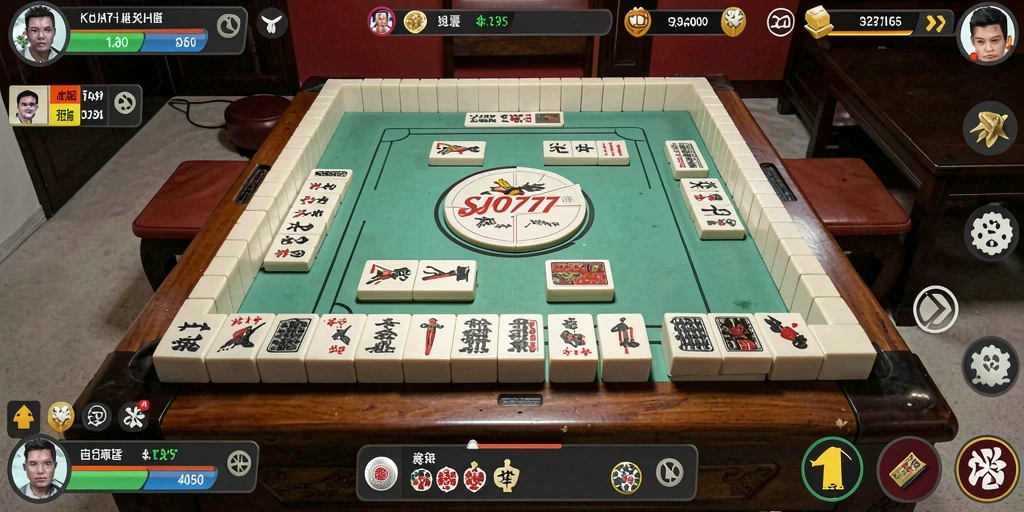 Tampilan gameplay menarik dari SJO777 saat memecahkan tantangan Mahjong.