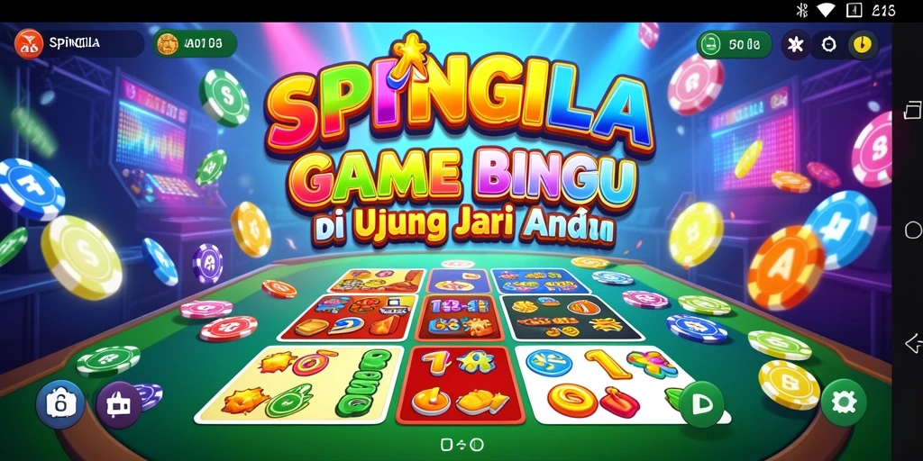 Tampilan gameplay SPINGILA yang seru dan mengasyikkan.