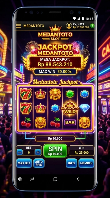 Fitur pencarian aplikasi di medantoto yang memudahkan pengguna.